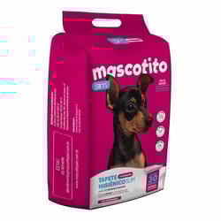 Tapete Higiênico Mascotito Slim 60X55 - 30 Unidades