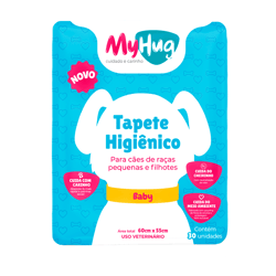Tapete Higiênico Myhug Baby Para Cães Filhotes 30 Unidades