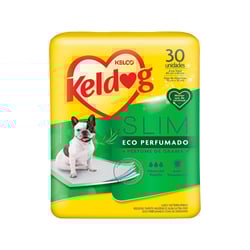 Tapete Higiênico Perfumado Keldog Slim Eco Para Cães - 30 Unidades