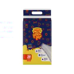 Tapete Higiênico Petlike Peter Pet Para Cães 75X60 - 28 Unidades