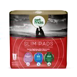Tapete Higiênico Petmais Slim Pads Para Cães - 06 Unidades