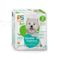 Tapete Higiênico Ps Care Basic Para Cães Adultos - 1 Unidade - 7 Unidades