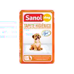 Tapete Higiênico Sanol Dog Para Cães - 1 Unidade - 7 Unidades