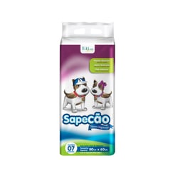 Tapete Higiênico São Francisco Sapecão Para Cães - 1 Unidade - 7 Unidades