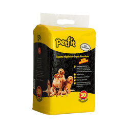 Tapete Higiênico Slim Petfit Para Cães 90X60Cm - 30 Unidades