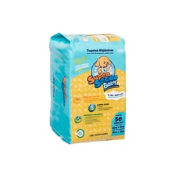 Tapete Higiênico Super Secao Baby Slim - 50 Unidades