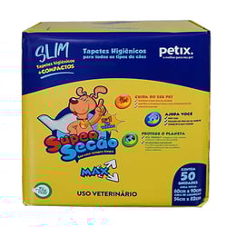 Tapete Higiênico Super Secao Max Slim - 50 Unidades