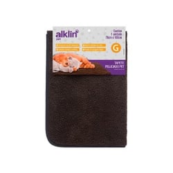 Tapete Peluciado Alklin Pet Marrom Para Cães E Gatos - 1 Unidade - Tamanho G