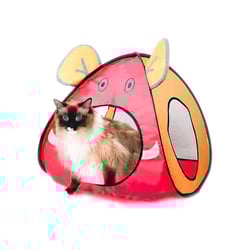 Tenda American Pets Vermelha Para Gatos