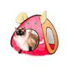 Tenda American Pets Vermelha Para Gatos