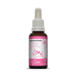Terapia Bio Florais Agressividade Para Pets - 1 Unidade