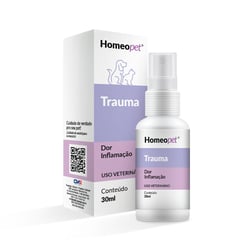 Terapia Homeopética Trauma Homeopet Para Cães E Gatos - 1 Unidade