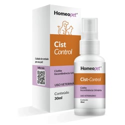 Terapia Renal Cist Control Homeo Pet - Cães E Gatos - 30Ml