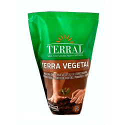 Terra Vegetal Adubada Terral 2Kg - 1 Unidade