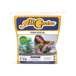 Terra Vegetal All Garden 2Kg - 1 Unidade