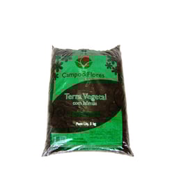 Terra Vegetal Com Húmus Campo E Flores 5Kg - 1 Unidade
