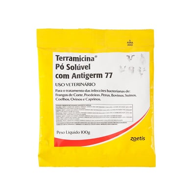 Terramicina Zoetis Ag77 100G - 1 Unidade