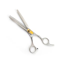Tesoura Semi Dentada Savana Para Cães E Gatos - 1 Unidade