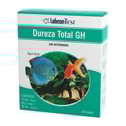 Teste De Dureza Total Gh Labcon Alcon Para Aquários De Água Doce - 100 Testes