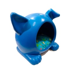 Toca Ideal Azul Para Cães E Gatos Pequenos - 1 Unidade