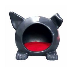 Toca Ideal Preta Para Cães E Gatos - 1 Unidade - Tamanho P