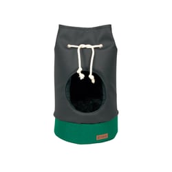 Toca Mabuu Cat Bag Preto E Verde Para Gatos