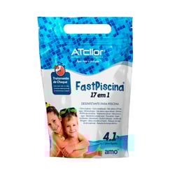 Tratamento Desinfetante Atcllor Fast 4Kg Para Piscinas