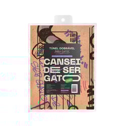 Túnel Dobrável Cansei De Ser Gato