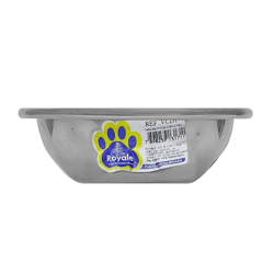 Vasilha Avulsa Comedouro Royale Duplo Alumínio Para Cachorros - 1000 Mililitros