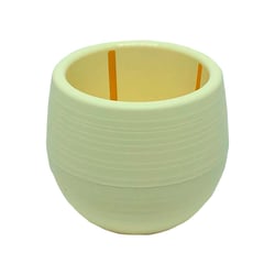 Vaso All Garden Baby Ball Creme Para Jardim