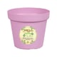 Vaso All Garden Flat Redondo Rosa - Tamanho 3 - Tamanho 3