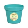 Vaso All Garden Flat Redondo Verde Tamanho 3 Para Jardim