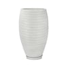 Vaso Alto Relevo Antique Branco Vasart Para Jardim
