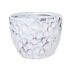 Vaso Atlanta Cerâmica Branco Tamanho P