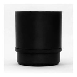 Vaso Auto Irrigável Colors Preto Yes, We Grow Para Jardim