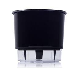 Vaso Autoirrigável Raiz Preto N° 02