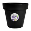 Vaso Bari Okla Preto 10 Cm
