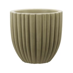 Vaso Camurça Vasart Cacau 40X40Cm Para Jardim
