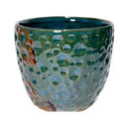 Vaso Cerâmica Atlanta Verde Tamanho P
