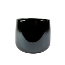 Vaso Cerâmica Bretagne Ts Brasil Chumbo 15X13Cm Para Jardim