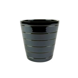 Vaso Cerâmica Chumbo Tessa Ts Brasil 17X16 Cm - 1 Unidade