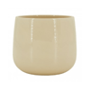Vaso Cerâmica Ts Brasil 15Cm Marfim Bretagne Para Jardim