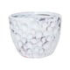 Vaso Cerâmico Atlanta Branco - Tamanho G - Tamanho G