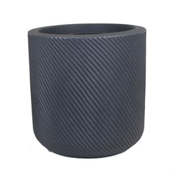 Vaso Cilindro Vite Chumbo 29Cm - 1 Unidade