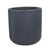 Vaso Cilindro Vite Chumbo 29Cm - 1 Unidade