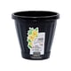 Vaso Com Prato Uninjet Preto Tamanho 13 Para Jardim - Tamanho 13