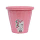 Vaso Com Prato Uninjet Rosa Tamanho 22 Para Jardim - Tamanho 22