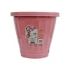 Vaso Com Prato Uninjet Rosa Tamanho 28
