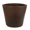 Vaso Cone Baixo Riscatto Ferrugem 30Cm