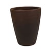 Vaso Cone Para Ambiente Interno Ferrugem 24 Cm - 1 Unidade